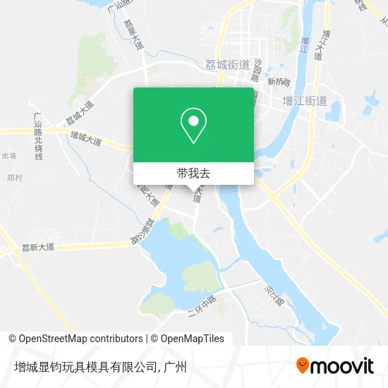 增城显钧玩具模具有限公司地图
