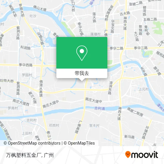万枫塑料五金厂地图
