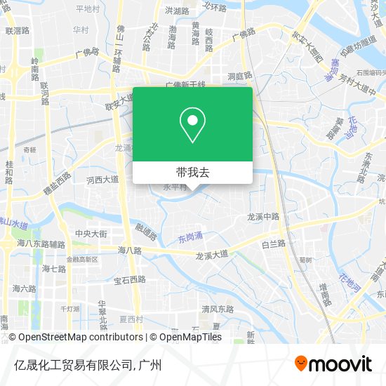 亿晟化工贸易有限公司地图