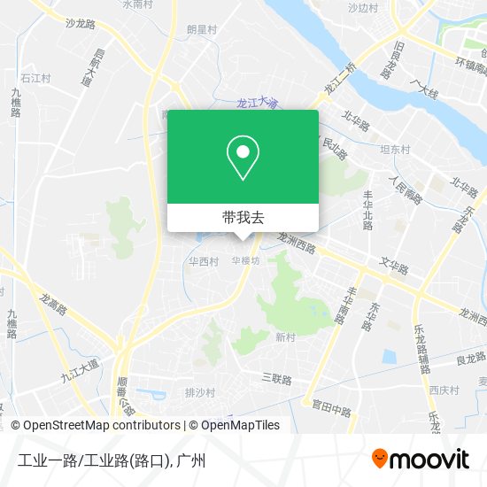 工业一路/工业路(路口)地图