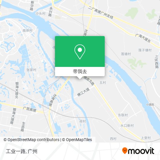 工业一路地图