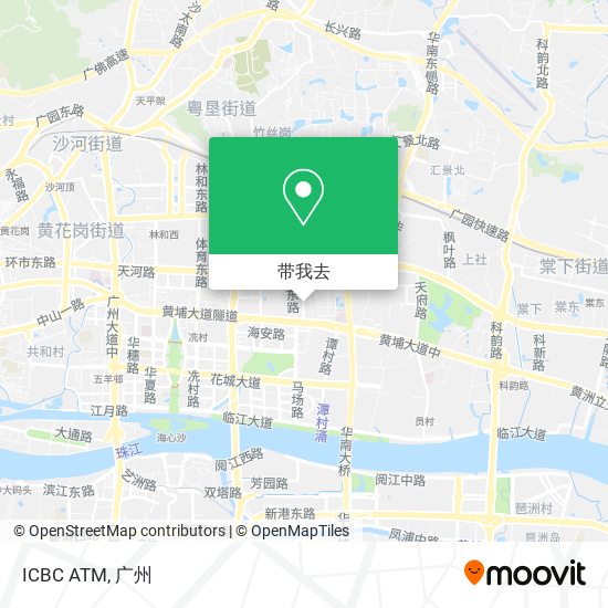 ICBC ATM地图