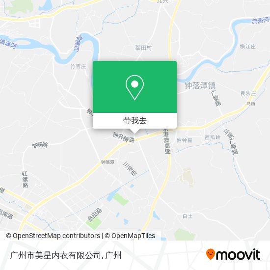 广州市美星内衣有限公司地图