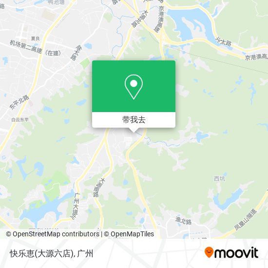 快乐恵(大源六店)地图
