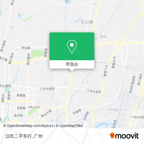 汉民二手车行地图