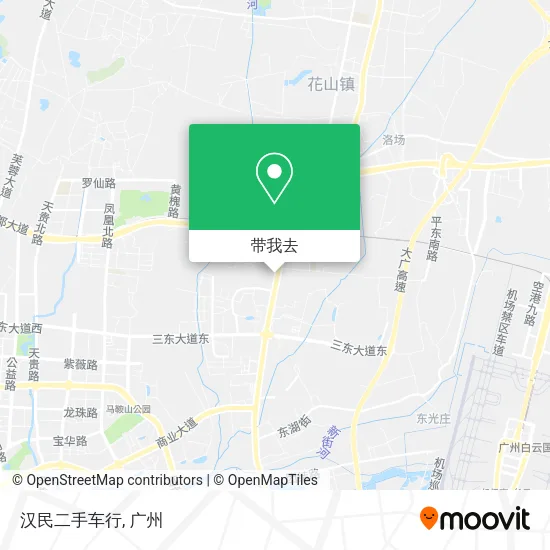 汉民二手车行地图