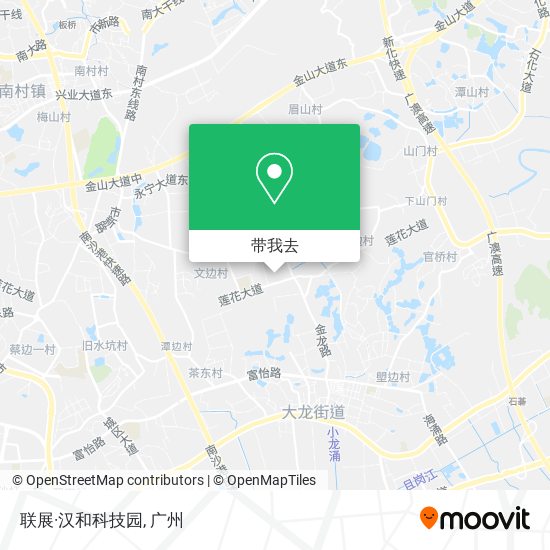 联展·汉和科技园地图