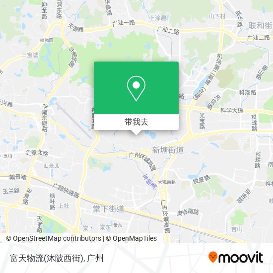富天物流(沐陂西街)地图