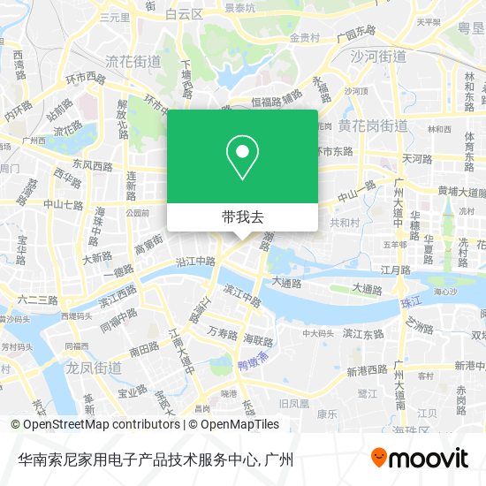 华南索尼家用电子产品技术服务中心地图
