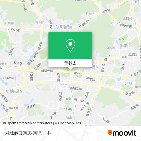 科城假日酒店-酒吧地图
