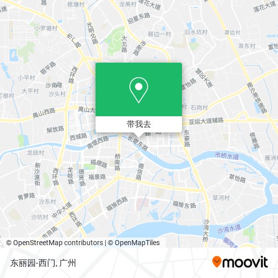 东丽园-西门地图