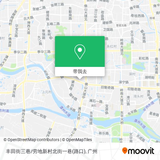 丰田街三巷/劳地新村北街一巷(路口)地图