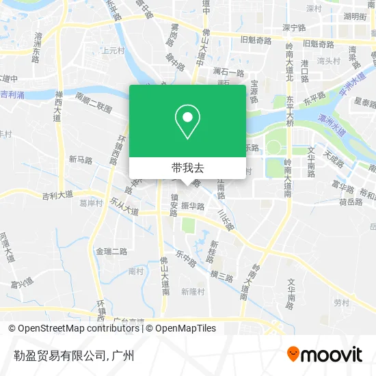 勒盈贸易有限公司地图