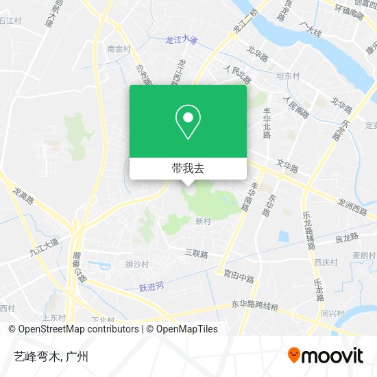 艺峰弯木地图