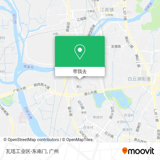 瓦瑶工业区-东南门地图