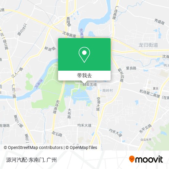 源河汽配-东南门地图