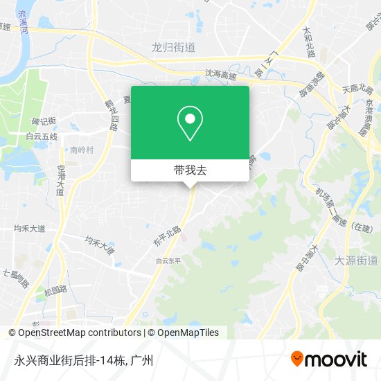 永兴商业街后排-14栋地图