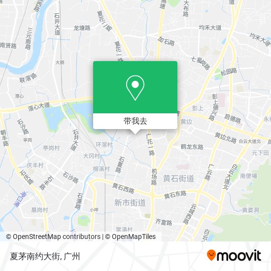 夏茅南约大街地图