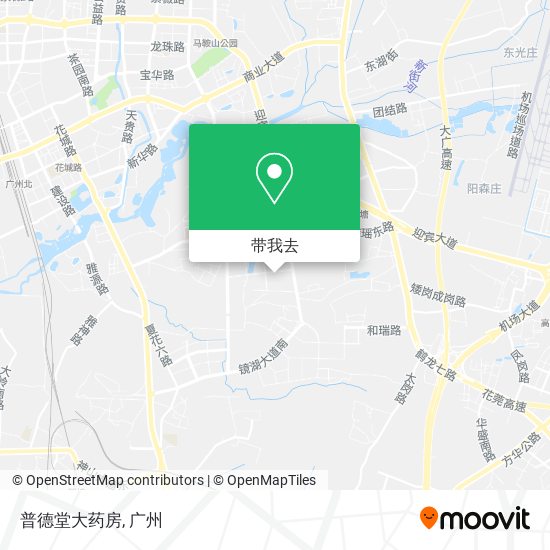 普德堂大药房地图