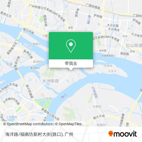 海洋路/福南坊新村大街(路口)地图