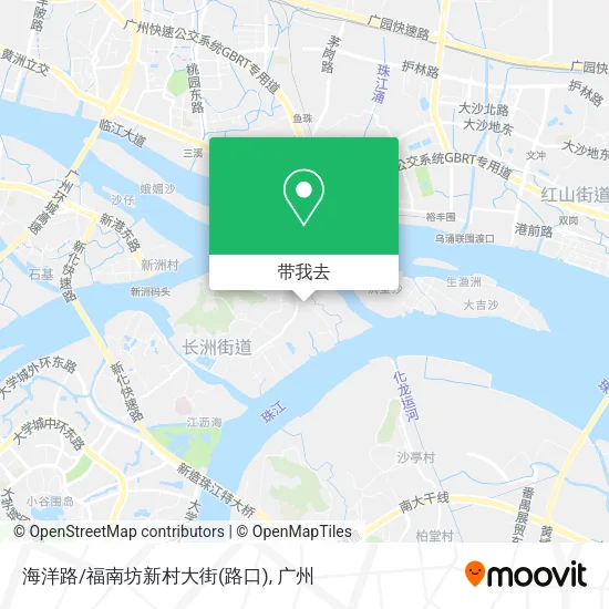 海洋路/福南坊新村大街(路口)地图