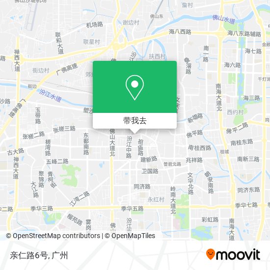 亲仁路6号地图