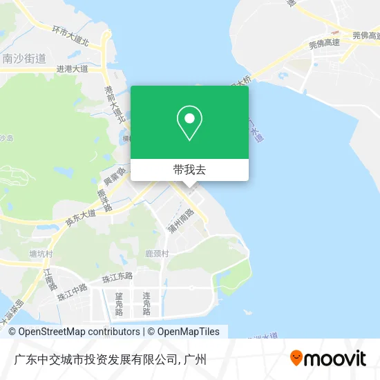 广东中交城市投资发展有限公司地图