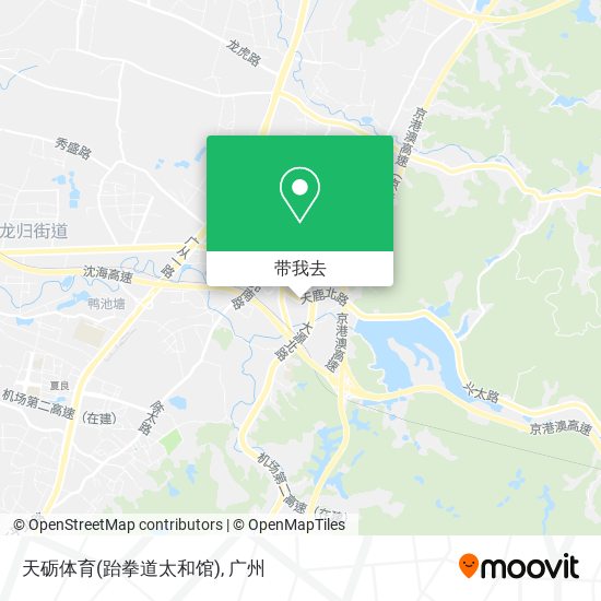 天砺体育(跆拳道太和馆)地图