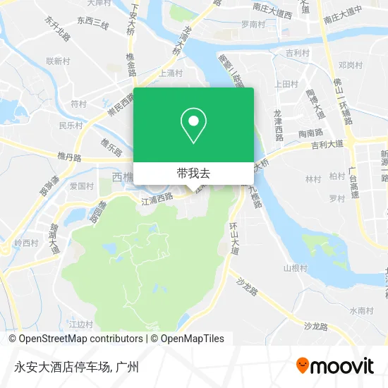 永安大酒店停车场地图
