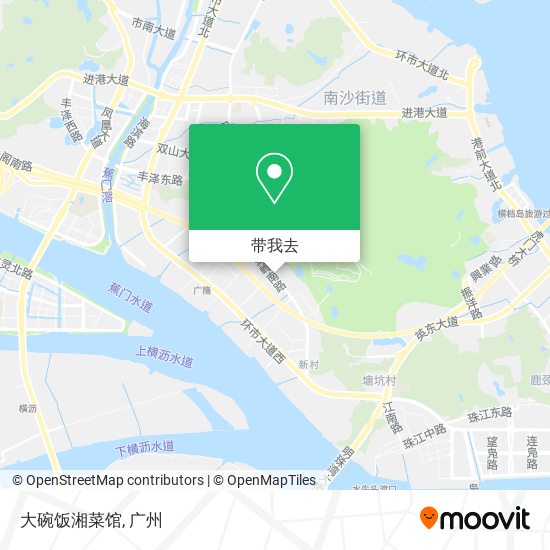 大碗饭湘菜馆地图
