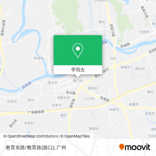教育东路/教育路(路口)地图