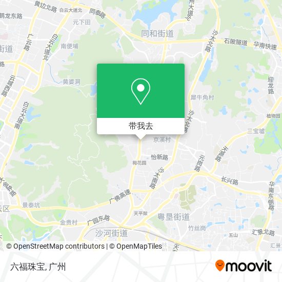 六福珠宝地图