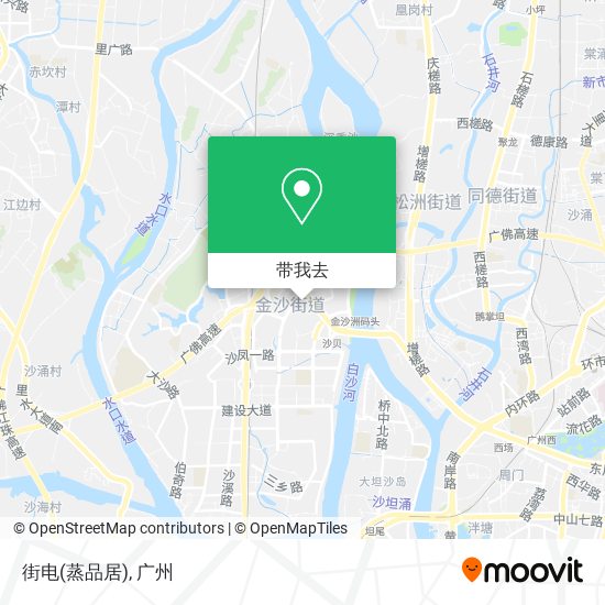 街电(蒸品居)地图