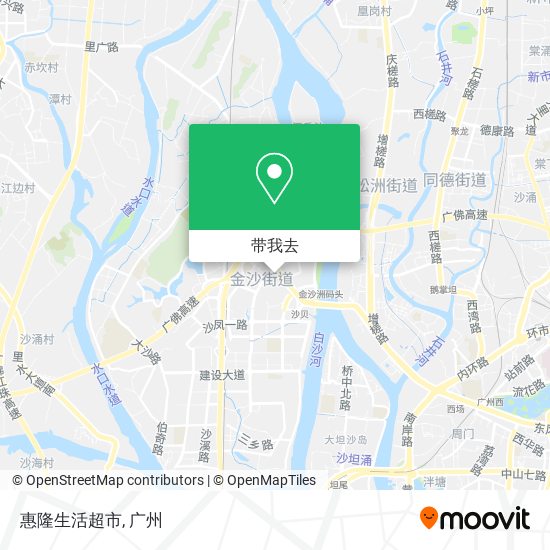 惠隆生活超市地图