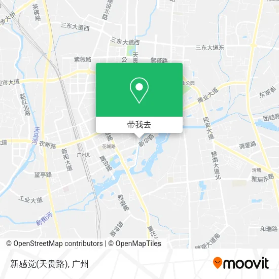 新感觉(天贵路)地图