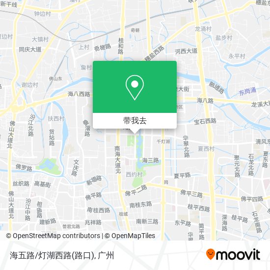 海五路/灯湖西路(路口)地图