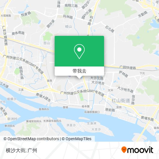 横沙大街地图