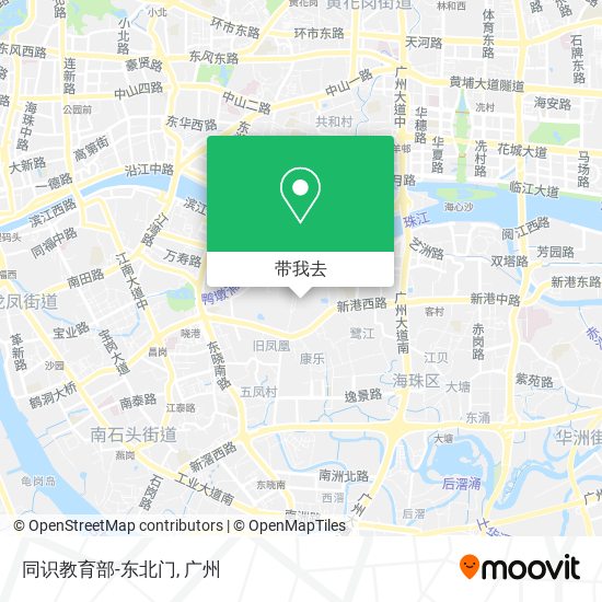 同识教育部-东北门地图