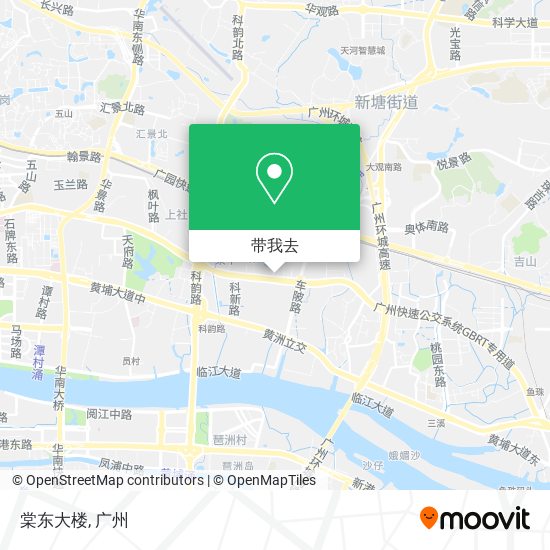 棠东大楼地图
