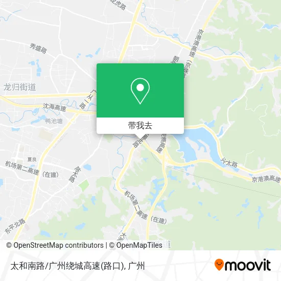 太和南路/广州绕城高速(路口)地图