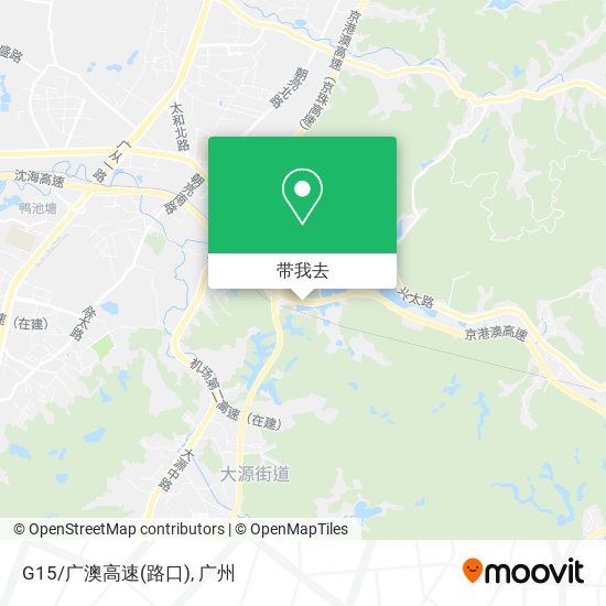 G15/广澳高速(路口)地图