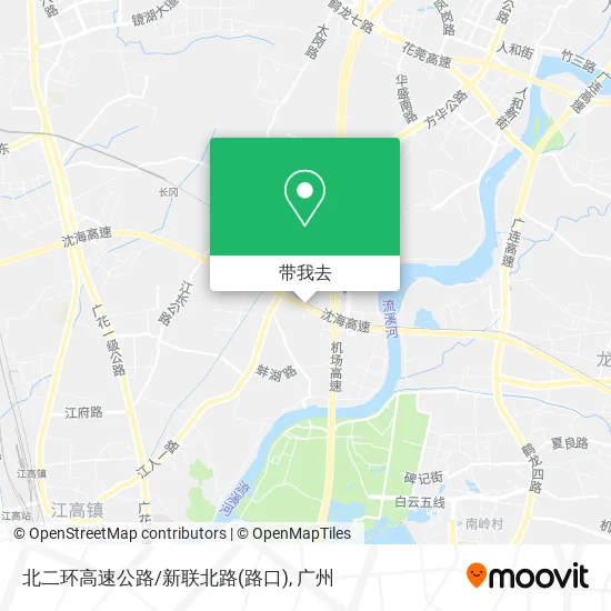 北二环高速公路/新联北路(路口)地图