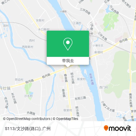 S113/文沙路(路口)地图