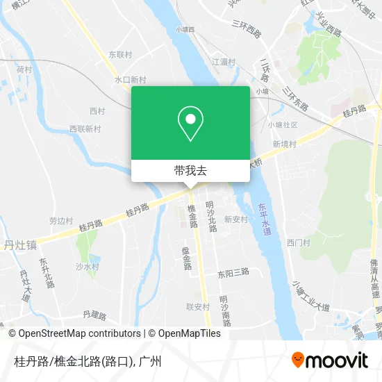 桂丹路/樵金北路(路口)地图