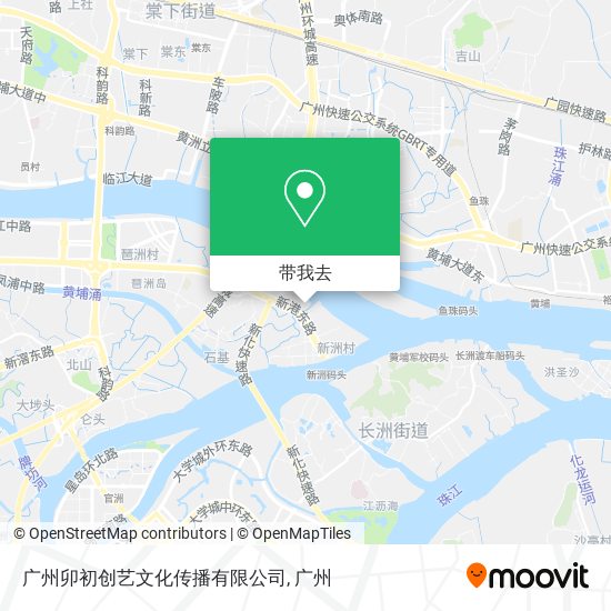 广州卯初创艺文化传播有限公司地图