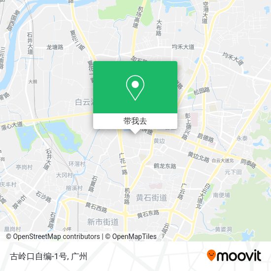 古岭口自编-1号地图