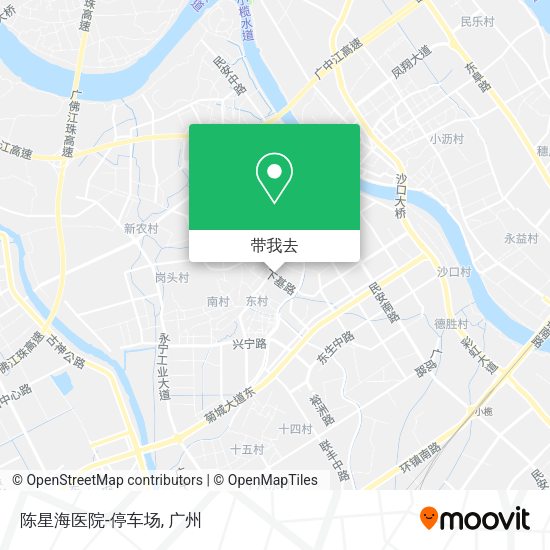 陈星海医院-停车场地图