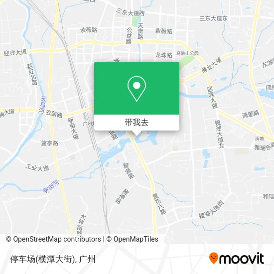 停车场(横潭大街)地图