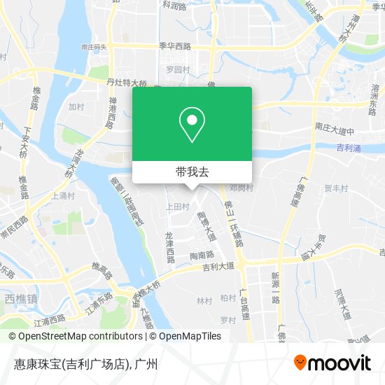 惠康珠宝(吉利广场店)地图