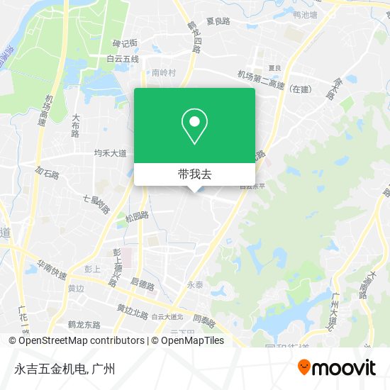 永吉五金机电地图